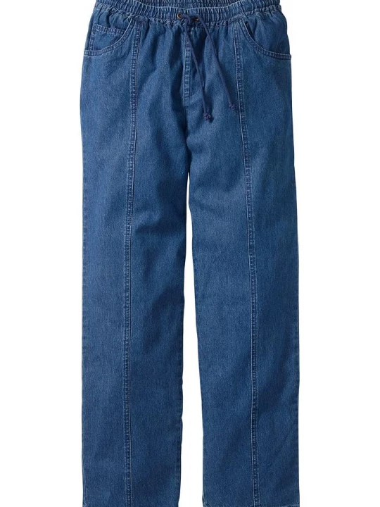 Obrázek produktu Lehké kalhoty bez zapínání, Loose Fit, Straight BonPrix