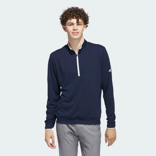 Obrázek produktu Lehký top s polovičním zipem Adidas Collegiate Navy