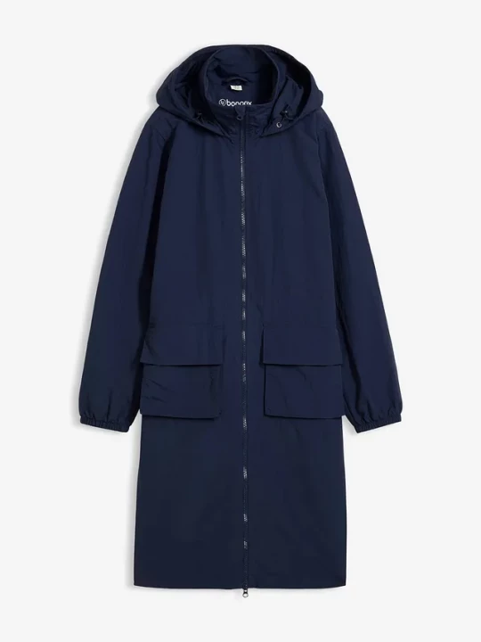 Obrázek produktu Lekka parka, hydrofobowa BonPrix niebieski
