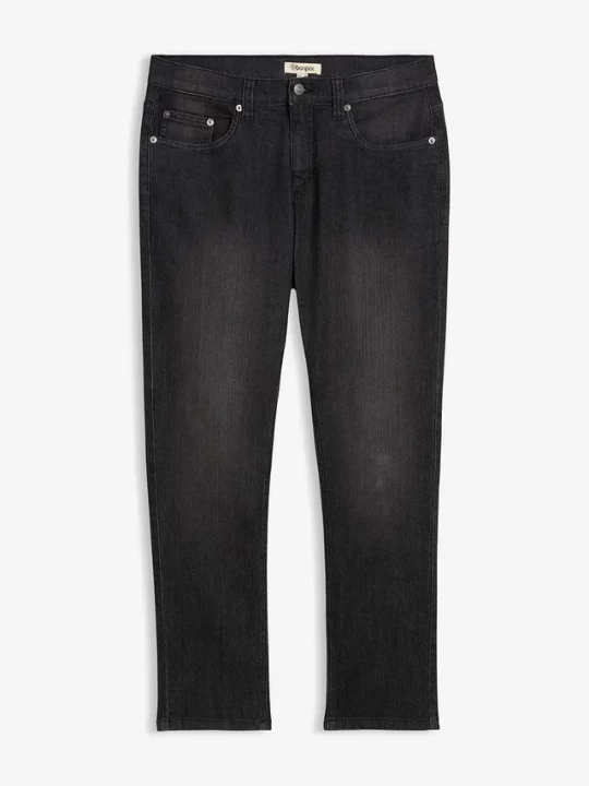 Obrázek produktu Lekkie jeansy slim fit, straight BonPrix czarny