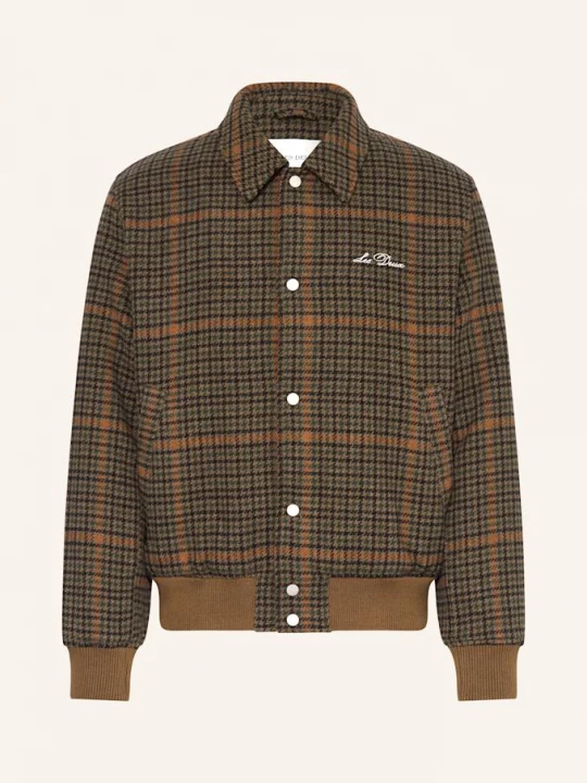 Obrázek produktu Les Deux Blouson Varsity hnědá / černá / tmavě zelená