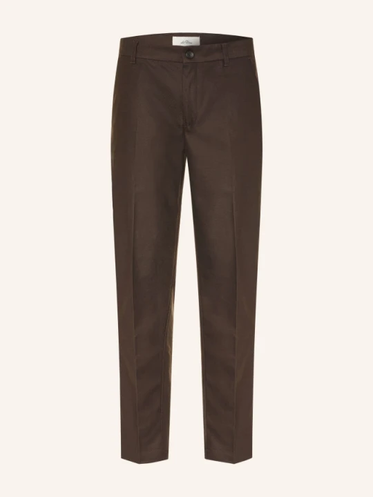 Obrázek produktu Les Deux Chino Kalhoty Regular Fit tmavě hnědá