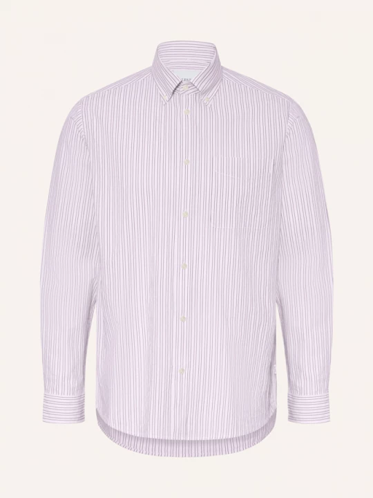 Obrázek produktu Les Deux Košile Kent Comfort Fit světle fialová / bílá / černá