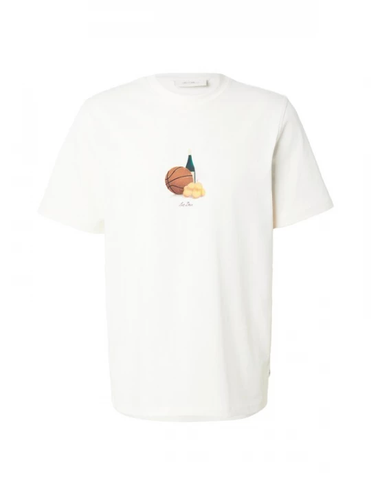 Obrázek produktu Les Deux Tričko 'Lemons' béžová / režná / hnědá / zelená