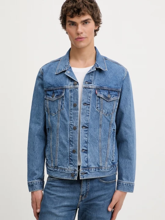 Obrázek produktu Levi's Bavlněná džínová bunda THE JACKET modrá