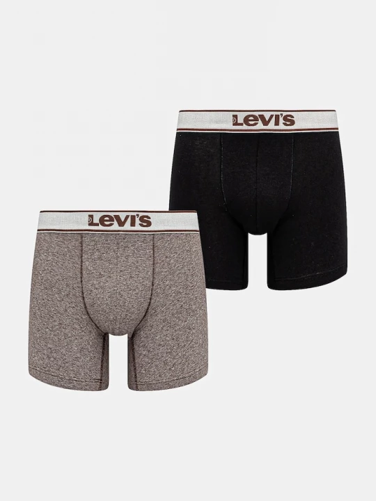 Obrázek produktu Levi' Bavlněné boxerky Levi' 2-pack Levi's béžová