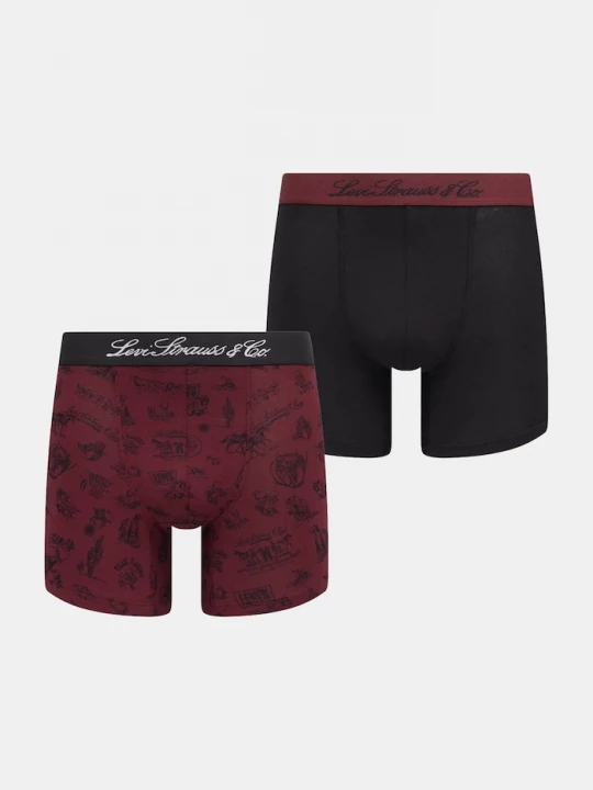 Obrázek produktu Levi' Boxerky Levi' 2-pack Levi's červená