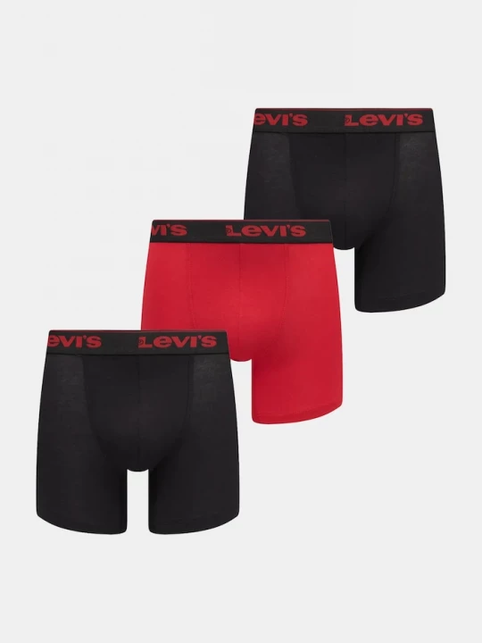 Obrázek produktu Levi' Boxerky Levi' 3-pack Levi's červená