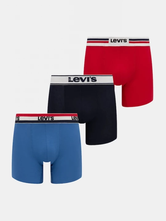 Obrázek produktu Levi' Boxerky Levi' 3-pack Levi's červená