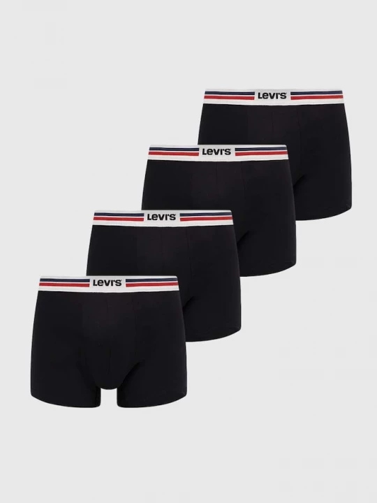 Obrázek produktu Levi' Boxerky 4-pack Levi's černá