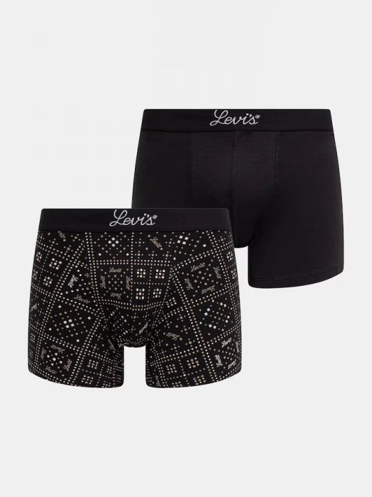 Obrázek produktu Levi' boxerky pánské 2-pack Levi's černá