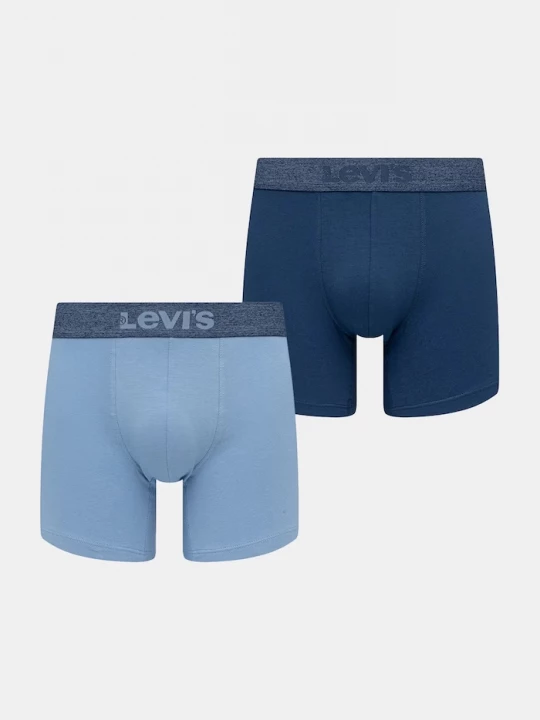 Obrázek produktu Levi' boxerky pánské bavlněné elastanem 3-pack Levi's modrá