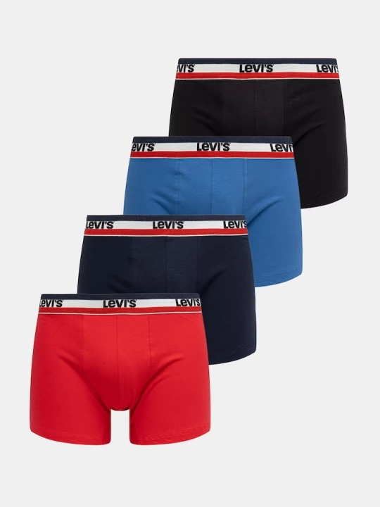 Obrázek produktu Levi' boxerky pánské bavlněné elastanem 6-pack Levi's modrá