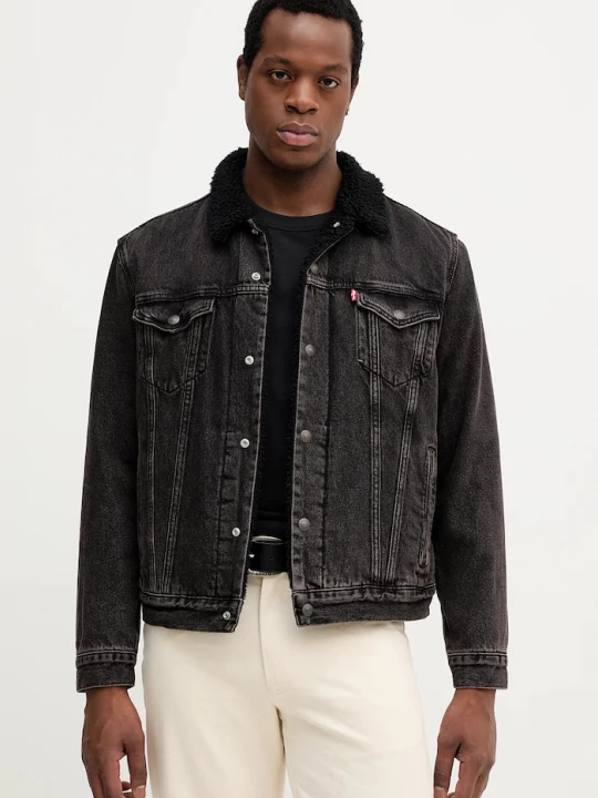 Obrázek produktu Levi' Džínová bunda Levi' Levi's černá