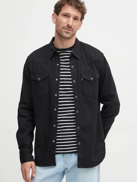 Obrázek produktu Levi' Džínová košile Levi' Levi's černá