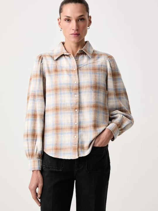 Obrázek produktu Levi' košile dámská bavlněná JUNA WESTERN Levi's béžová