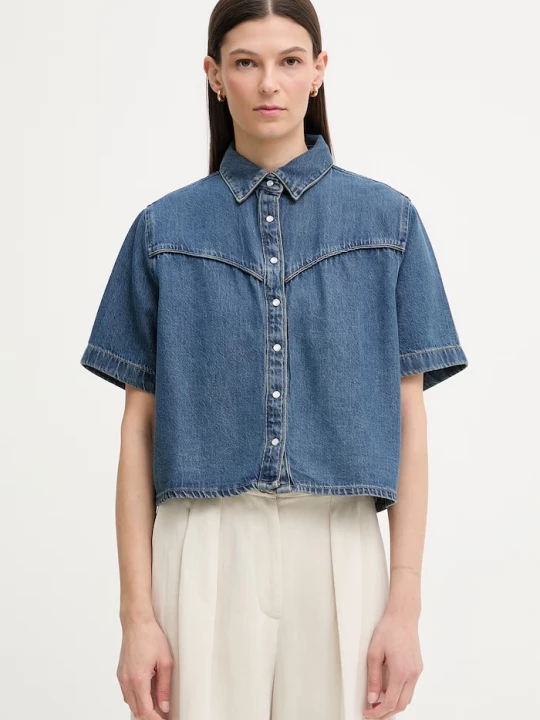 Obrázek produktu Levi' košile dámská džínová LOGAN SS DENIM Levi's modrá