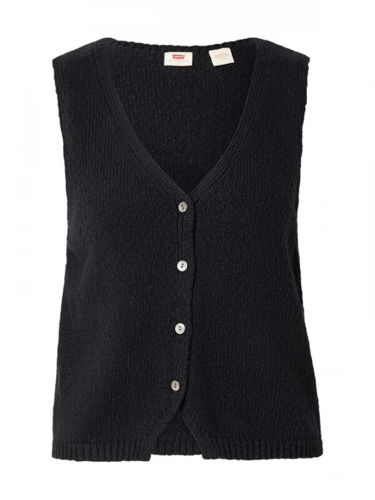 Obrázek produktu LEVI'® Pletená vesta 'Helen Mini Boucle Vest' černá Levi's