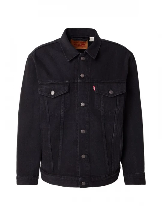 Obrázek produktu LEVI'® Přechodná bunda 'Trucker' černá džínovina Levi's