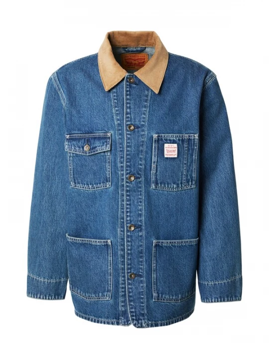 Obrázek produktu LEVI'® Přechodný kabát 'Berkley Chore Coat' modrá džínovina / brokátová Levi's