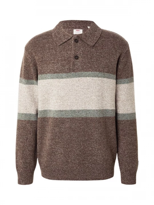 Obrázek produktu LEVI'® Svetr béžový melír / hnědý melír / mátová Levi's