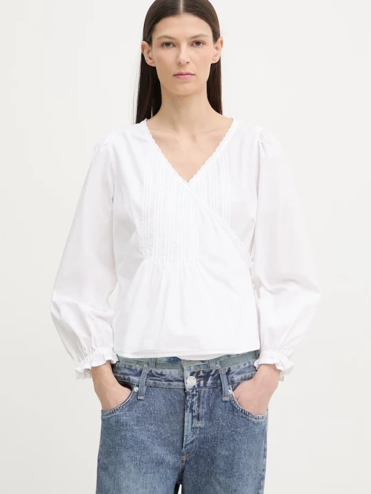 Obrázek produktu Levi' zavinovací halenka dámská bavlněná SOLEIL WRAP Levi's