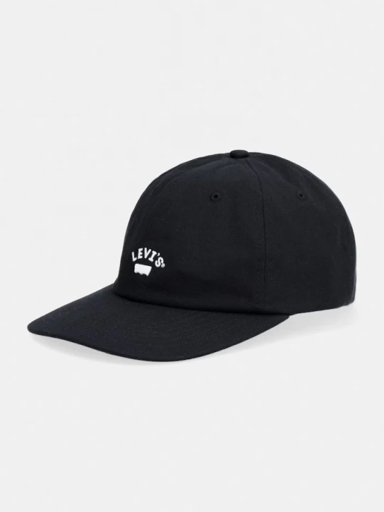 Obrázek produktu Levi's Bavlněná baseballová čepice Levi's LAZY GIRL LOGO černá