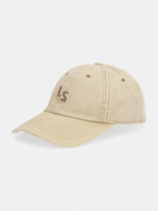 Obrázek produktu Levi's Bavlněná baseballová čepice Levi's LS MONOGRAM béžová