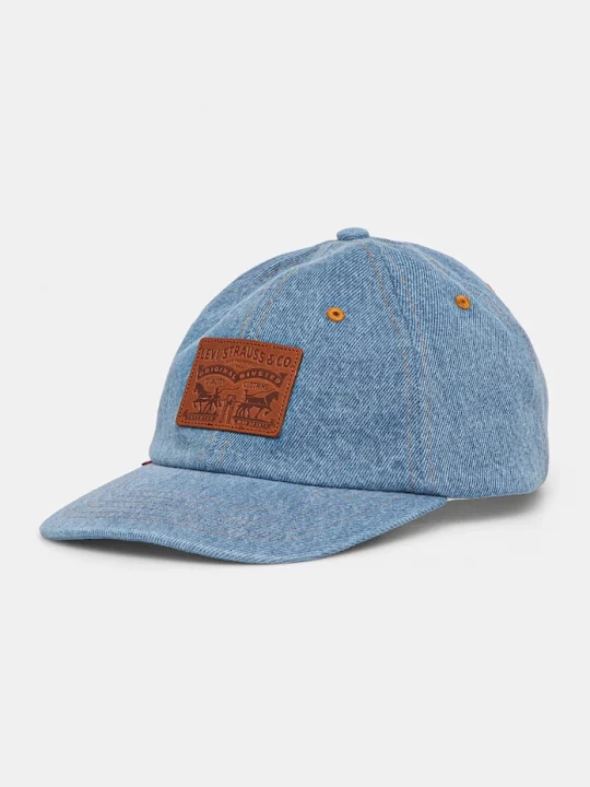 Obrázek produktu Levi's Bavlněná baseballová čepice Levi's modrá