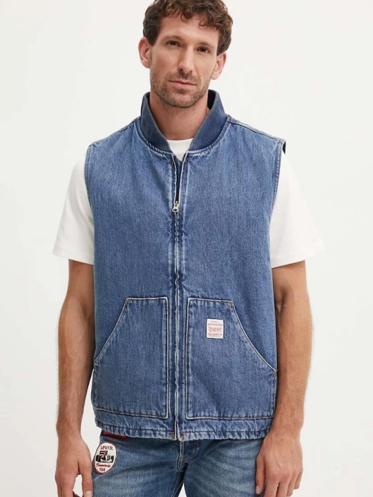 Obrázek produktu Levi's Bavlněná vesta Levi's modrá