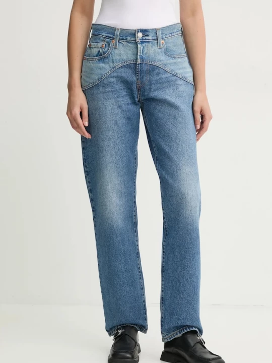 Obrázek produktu Levi's Bavlněné džíny Levi's 501 90s WESTERN modrá