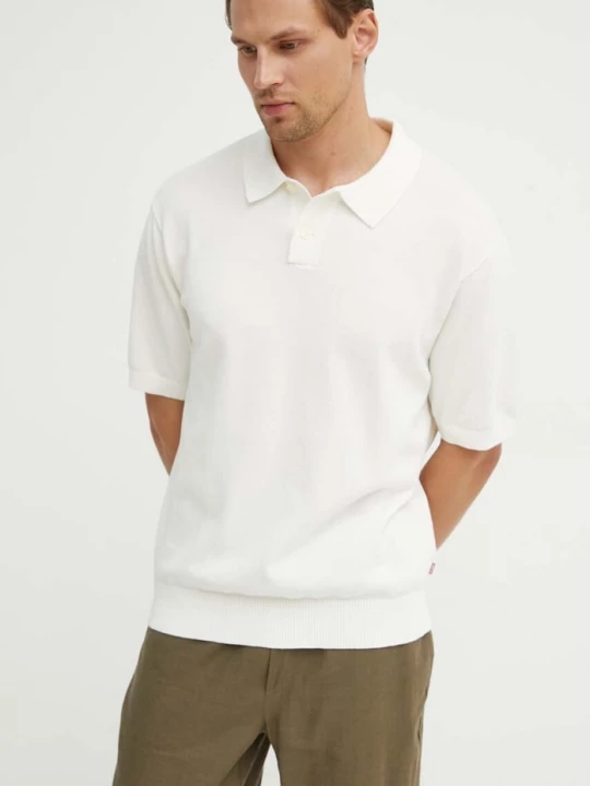 Obrázek produktu Levi's Bavlněné polo tričko béžová