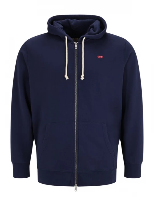 Obrázek produktu Levi's® Big & Tall Mikina 'New Original Zip-Up Hoodie (Big & Tall)' tmavě modrá