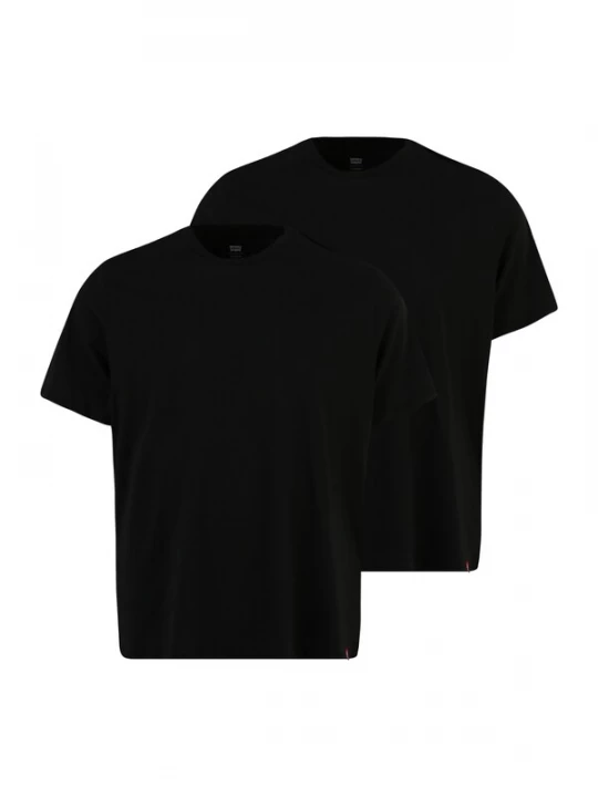 Obrázek produktu Levi's® Big & Tall Tričko 'Crewneck Tee - 2 Pack (Big & Tall)'  krvavě červená / černá / bílá