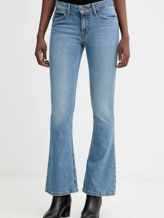 Obrázek produktu Levi's bootcut džíny dámské LOW SLIM BOOT modrá
