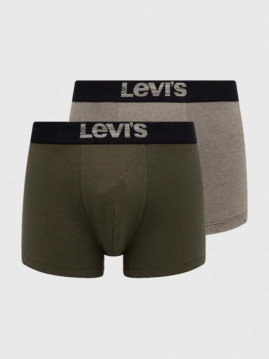 Obrázek produktu Levi's Boxerky Levi's 2-pack zelená