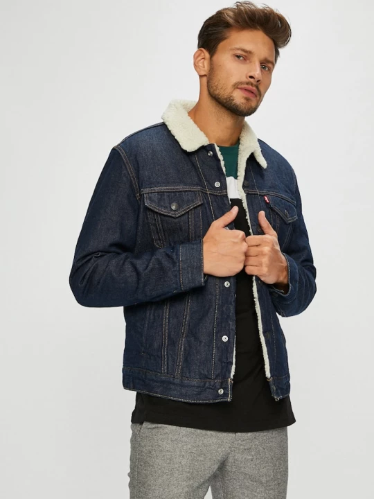 Obrázek produktu Levi's Bunda Levi's námořnická modř