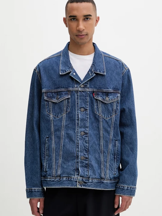 Obrázek produktu Levi's bunda pánská džínová THE TRUCKER JACKET modrá
