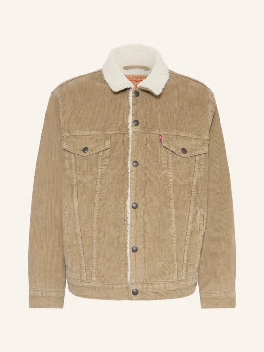 Obrázek produktu Levi's® Cordová Bunda S Umělou Kožešinou khaki / režná