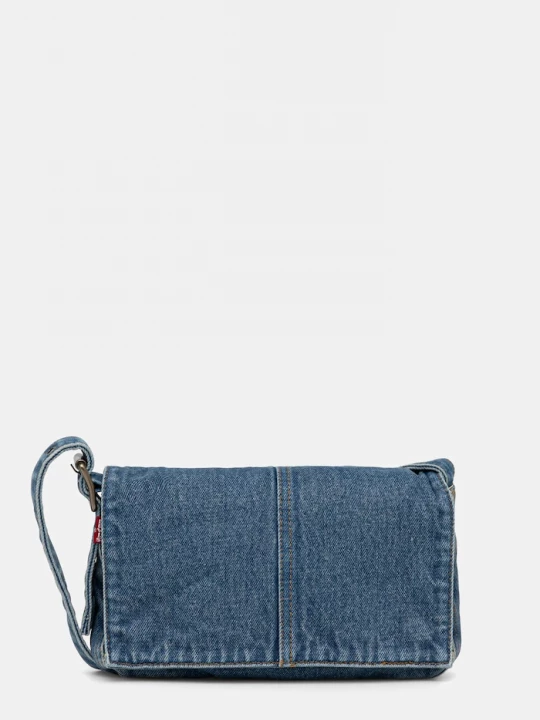 Obrázek produktu Levi's crossbody kabelka dámská bavlněná BRANNAN modrá