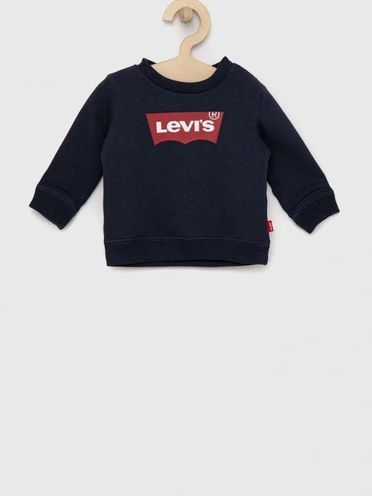 Obrázek produktu Levi's Dětská bavlněná mikina Levi's námořnická modř