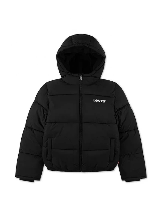 Obrázek produktu Levi's Dětská bunda Levi's HVWT PUFFER WITH LOGO ELAS černá