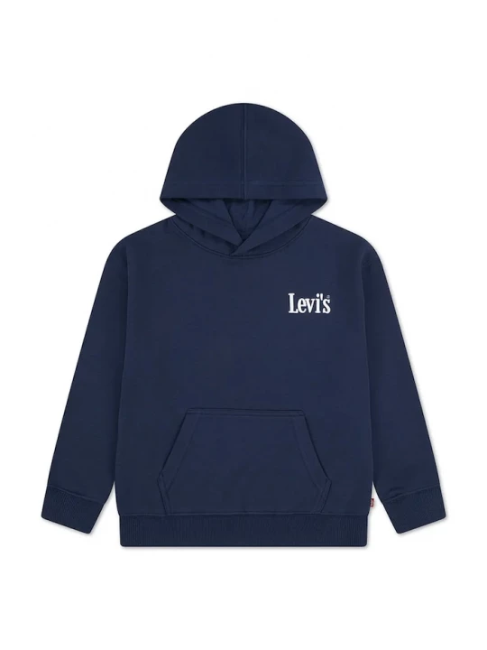 Obrázek produktu Levi's Dětská mikina Levi's CLASSIC AND CLEAN HOODIE námořnická modř