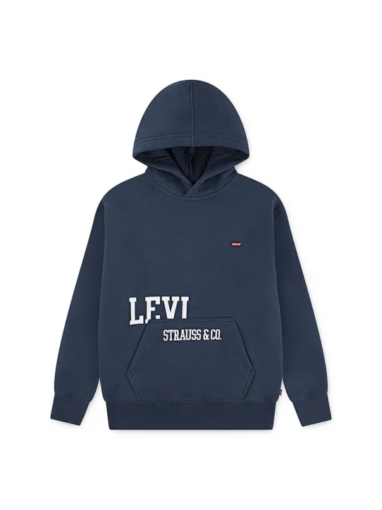 Obrázek produktu Levi's Dětská mikina Levi's CUTOFF LEVI'S HOODIE námořnická modř