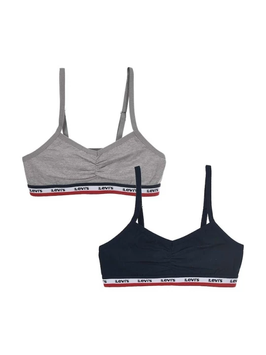 Obrázek produktu Levi's Dětská podprsenka Levi's 2-pack modrá