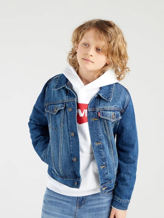 Obrázek produktu Levi's Dětská riflová bunda modrá