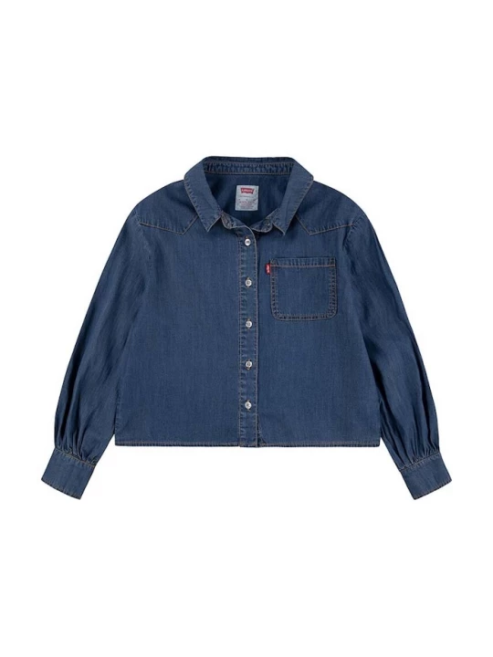 Obrázek produktu Levi's Dětská riflová košile Levi's L/S WESTERN DENIM SHIRT modrá