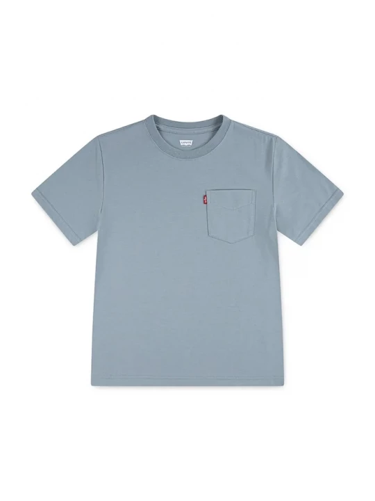 Obrázek produktu Levi's Dětské bavlněné tričko Levi's SUNSET POCKET TEE modrá