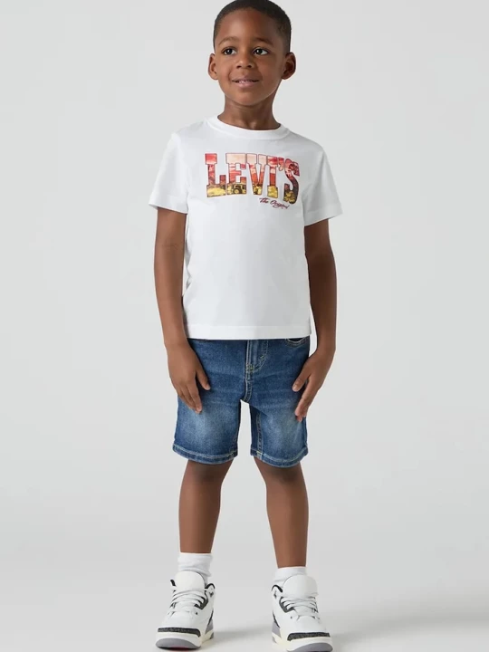 Obrázek produktu Levi's Dětské riflové kraťasy Levi's NEW 511 SLIM FIT DENIM SHORT modrá