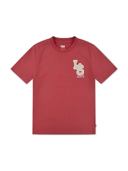 Obrázek produktu Levi's Dětské tričko Levi's STREAMLINE MONOGRAM TEE červená